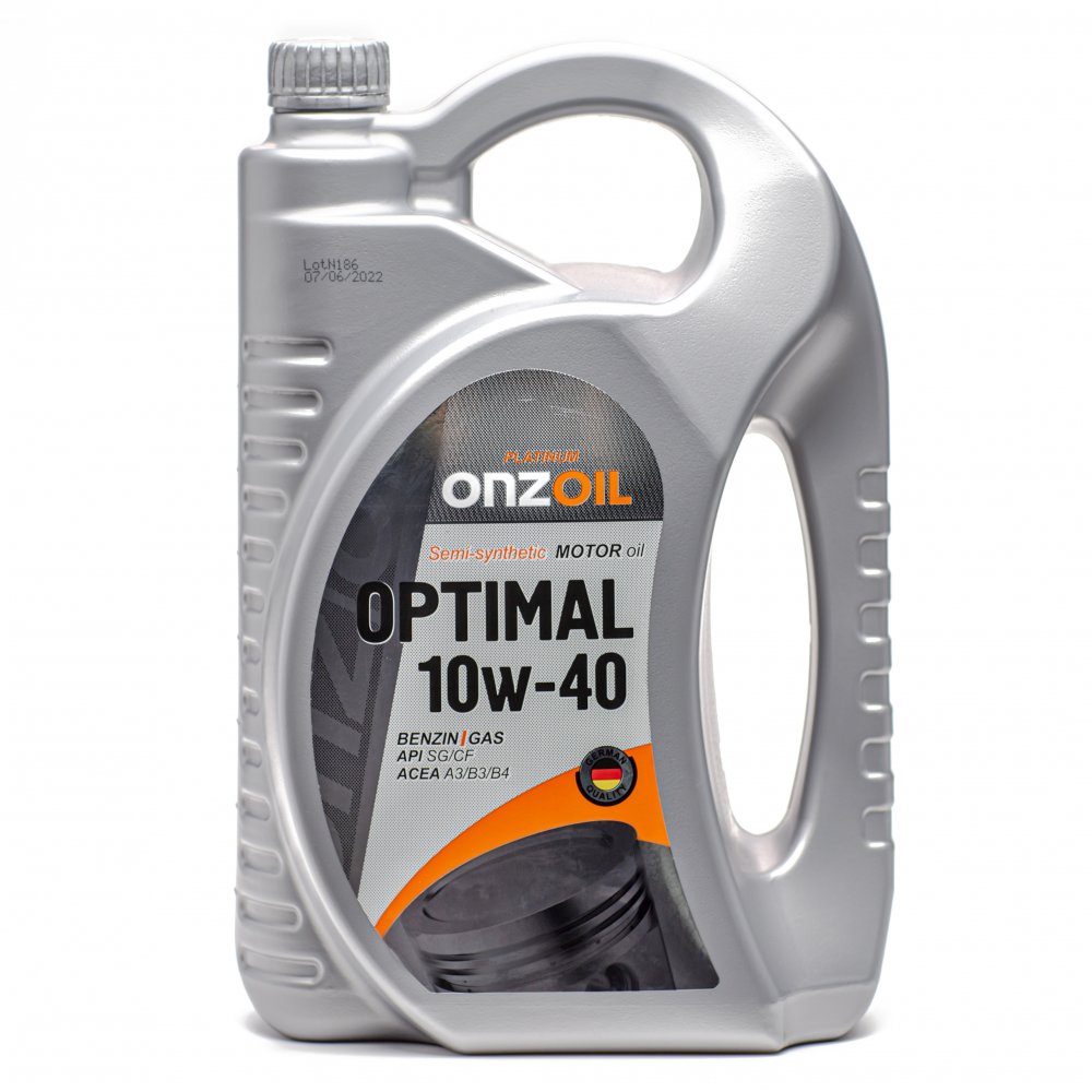 ONZOIL SAE 10W-40 OPTIMAL SG/CF ONZOIL SAE 10W-40 OPTIMAL SG/CF