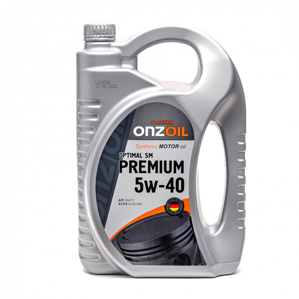 ONZOIL SAE 5W-40 OPTIMAL SM PREMIUM ONZOIL SAE 5W-40 OPTIMAL SM PREMIUM