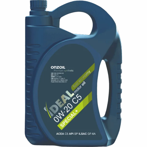 Моторное масло ONZOIL IDEAL 0W-20 C5 Синтетическое — 4.5L