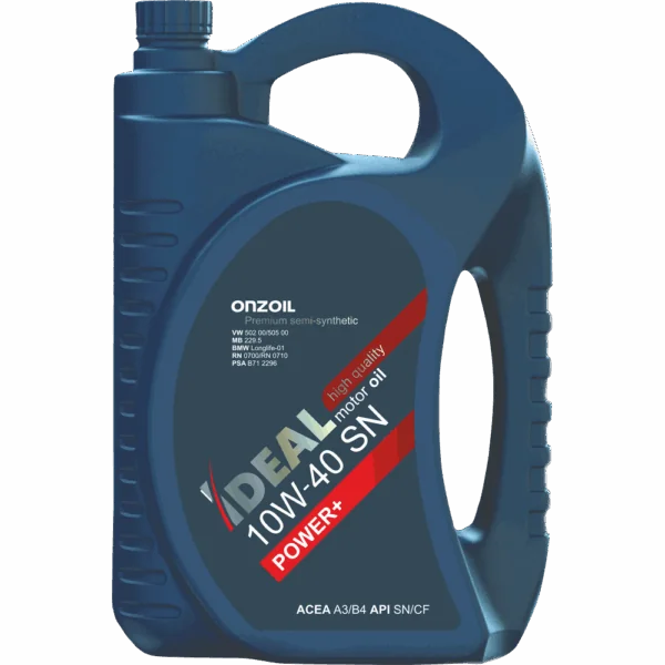 Моторное масло ONZOIL IDEAL 10W-40 SN Полусинтетическое — 4.5L