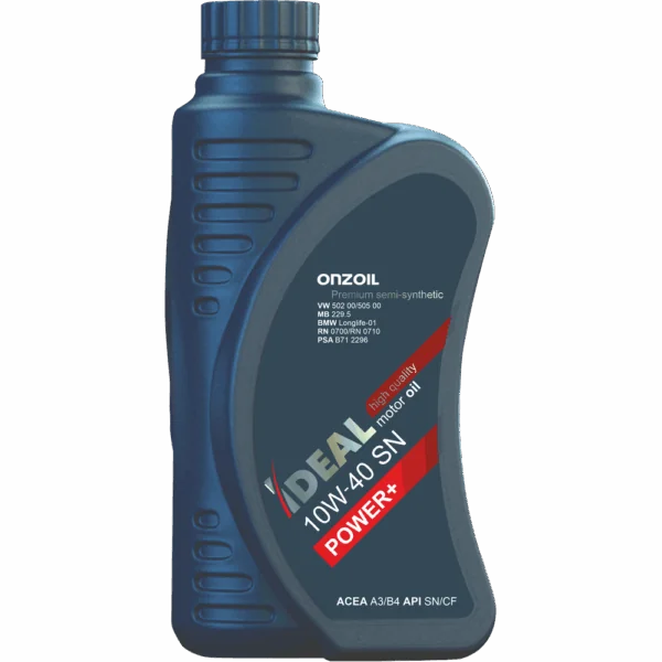 Моторное масло ONZOIL IDEAL 10W-40 SN Полусинтетическое — 0.9L
