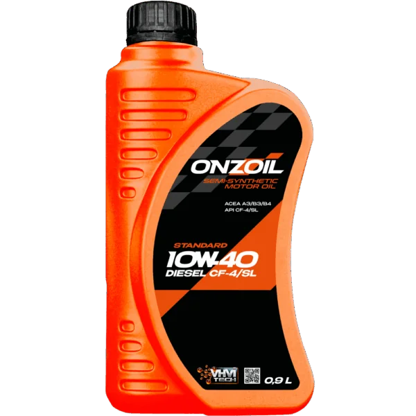 Моторное масло ONZOIL Standard 10W-40 Diesel CF-4/SL Полусинтетическое — 0.9L