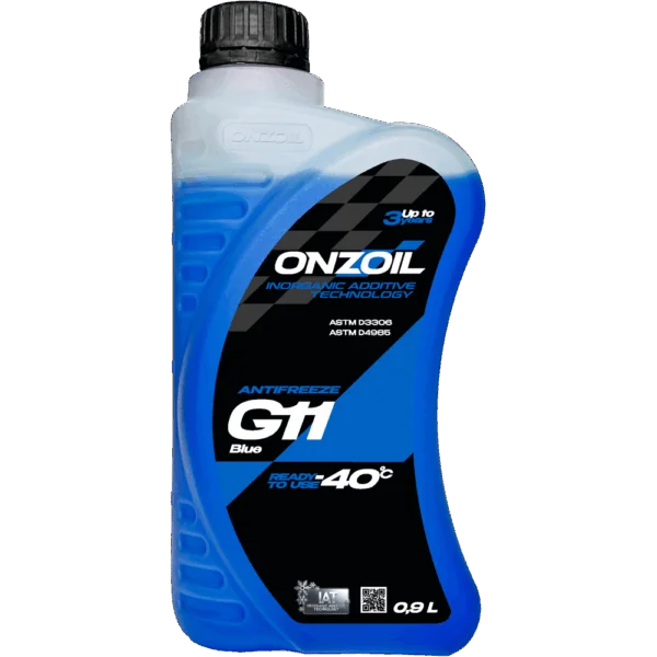 Антифриз ONZOIL Аntifreeze G11 Blue -40 Неорганический — 0.9L
