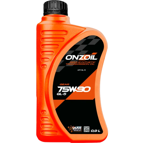 Трансмиссионное масло ONZOIL Gear 75W-90 GL-5 Полусинтетическое — 0.9L