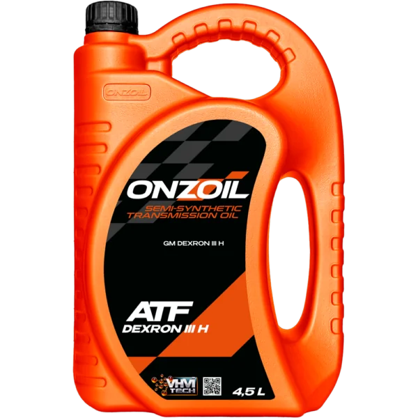 Трансмиссионное масло ONZOIL ATF Dexron III H Полусинтетическое — 4.5L