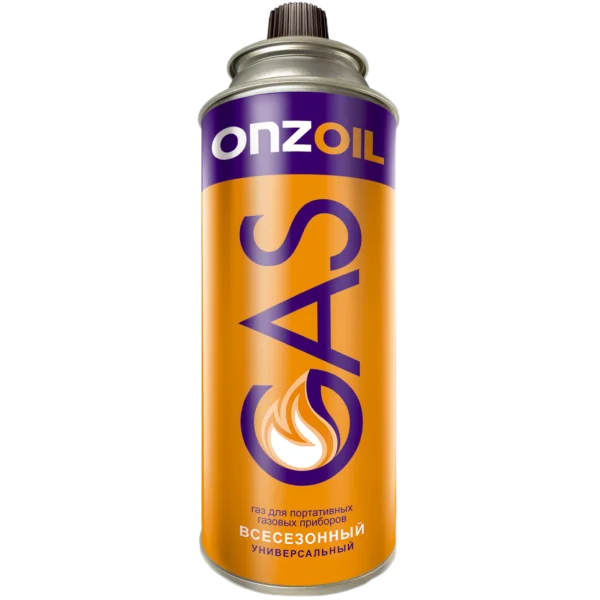 Газ для портативных газовых приборов ONZOIL — Номинальный объем 400ml