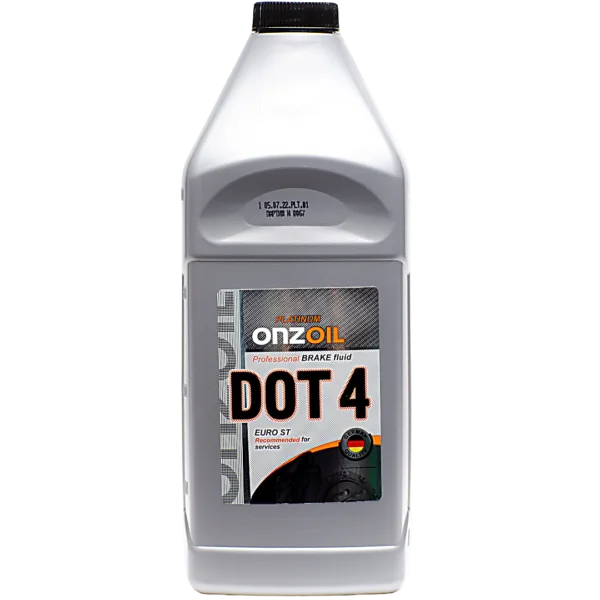 Жидкость тормозная ONZOIL DOT 4 Euro ST — Номинальный объем 750ml