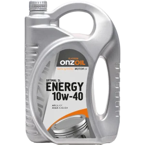 Моторное масло ONZOIL SAE 10W-40 OPTIMAL SL ENERGY Полусинтетическое — 4.5L