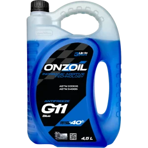 Антифриз ONZOIL Аntifreeze G11 Blue -40 Неорганический — 4.5L