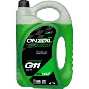 Антифриз ONZOIL Аntifreeze G11 Green -40 Неорганический — 4.5L