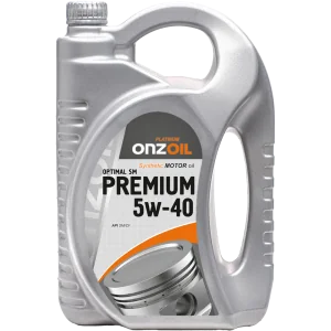 Моторное масло ONZOIL SAE 5W-40 OPTIMAL SM PREMIUM Синтетическое — 4.5L
