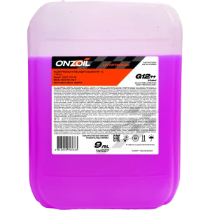 Антифриз ONZOIL Аntifreeze G12++ Violet -40 Лобридный — 9L