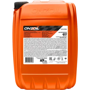 Антифриз ONZOIL Аntifreeze G11 Green -40 Неорганический — 18L