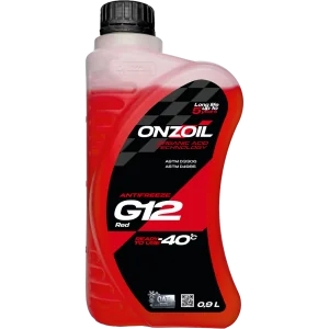 Антифриз ONZOIL Аntifreeze G12 Red -40 Карбоксилатный — 0.9L