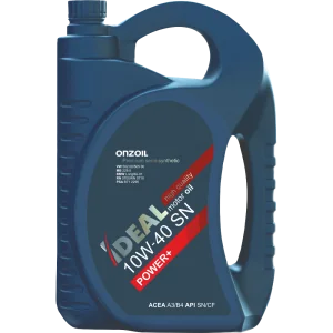 Моторное масло ONZOIL IDEAL 10W-40 SN Полусинтетическое — 4.5L