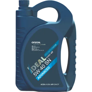 Моторное масло ONZOIL IDEAL 5W-40 SN Синтетическое — 4.5L