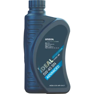 Моторное масло ONZOIL IDEAL 5W-40 SN Синтетическое — 0.9L