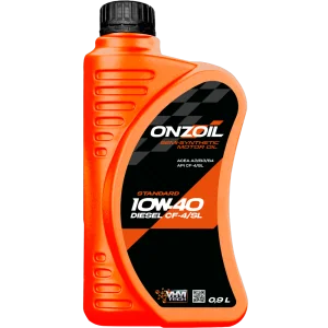 Моторное масло ONZOIL Standard 10W-40 Diesel CF-4/SL Полусинтетическое — 0.9L