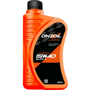 Моторное масло ONZOIL Standard 15W-40 SL/CF-4 Минеральное — 0.9L
