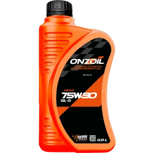 Трансмиссионное масло ONZOIL Gear 75W-90 GL-5 Полусинтетическое — 0.9L