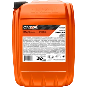 Моторное масло ONZOIL Premium 5W-30 A5/B5 Синтетическое — 20L