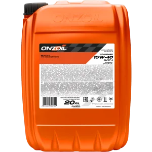 Моторное масло ONZOIL Standard 15W-40 SL/CF-4 Минеральное — 20L