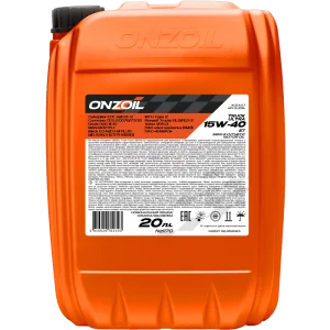 Моторное масло ONZOIL Truck Ultra 15W-40 E7 Полусинтетическое — 20L